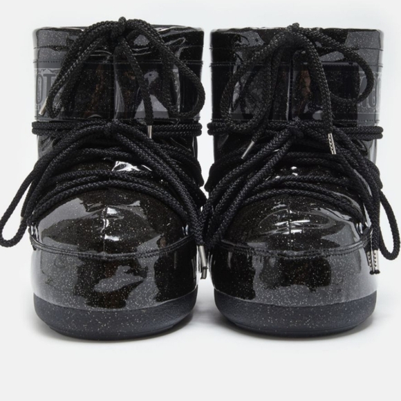 Moon Boot Glitter Icon Boots Moon Boots Glitter Snow Boots - Picture 2 of 7